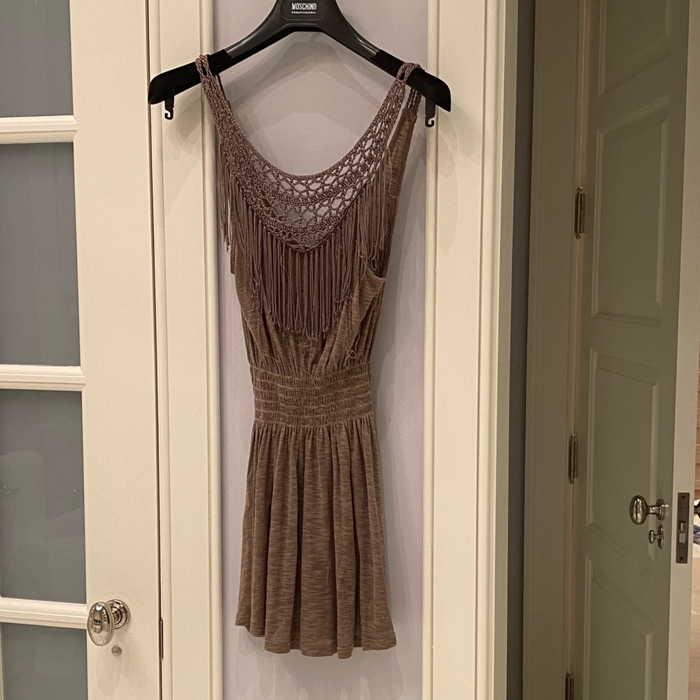 Lspace Spirit fringe dress/coverup